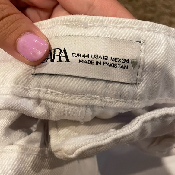 Zara White Jeans - Picture 3 of 3